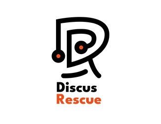 Projekt graficzny logo dla firmy online Discus Rescue